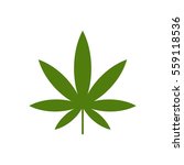 Green Marijuana Leaf Logo Template Illustration Design. Vector EPS 10.