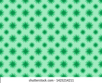 Green marijuana leaves pattern for background