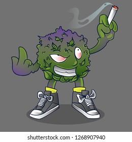 green marijuana monsters