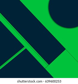 Green material design vector