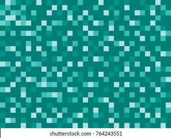 Green Matrix cube isolated for presentation background, Geometry technology wallpaper