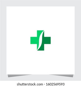 Green Medical Logo Inspirations Template
