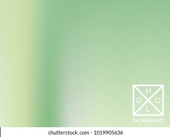 Green mesh gradient.  Blue sparkly cover. Abstract soft pastel colors backdrop.  Trendy creative vector cosmic gradient. Mesh ocean foil.  Creative bokeh template for banner. Vibrant green print.