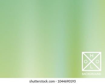Green mesh gradient.  Blue sparkly cover. Abstract soft pastel color backdrop.  Trendy creative vector foliage gradient. Mesh gradient foil.  Creative neon template for banner. Vibrant print.