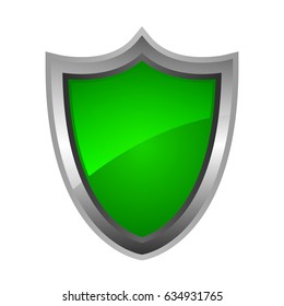 Green metal shield