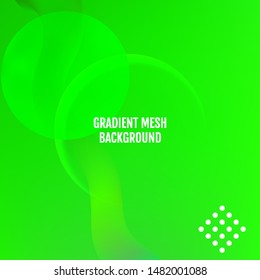 Green Minimal covers design. Abstract Green light vector background.