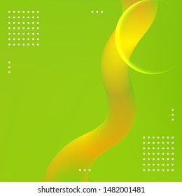 Green Minimal geometric pattern gradients. Future Green geometric patterns.