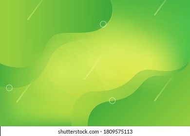 diseño de fondo de memphis verde minimalista