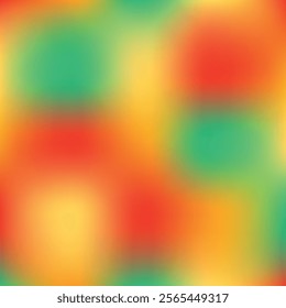 green mint yellow orange red color gradiant illustration. green mint yellow orange red color gradiant background. not focused image of bright green mint yellow orange red color gradation.