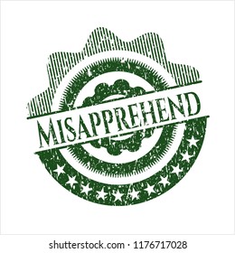 Green Misapprehend distress rubber texture