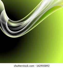 green modern abstract background