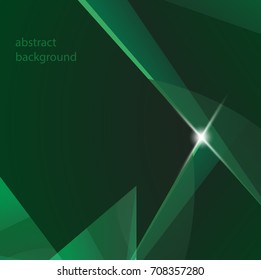 Green modern abstract background