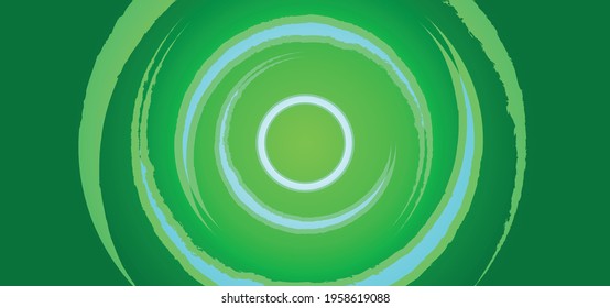 Green  modern abstract background or banner