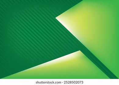 green modern abstract background design