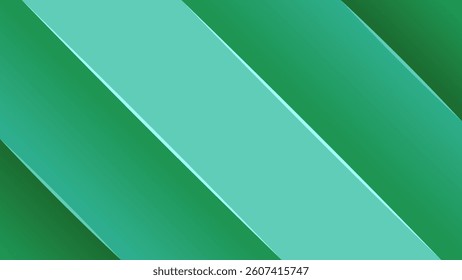 Green modern background with layered abstract design. Perfect for branding, web, social media, and print. High-quality vector, fully scalable and editable
