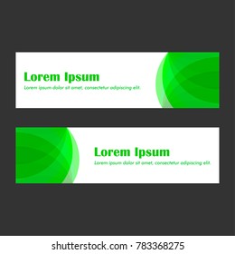 Green Modern Banner