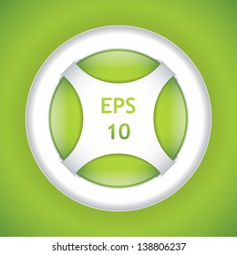 Green Modern Design template.Vector
