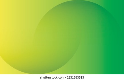 Green modern  texture  with shape element. Business  card with backdrop element 