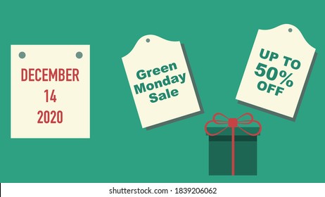 Green Monday, second Monday in December, is the last day online shoppers can place an online order that would arrive in time for Christmas
