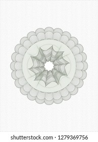 Green money style rosette