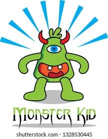 green monster kid