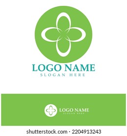 green moringa leaf logo, for herbal ingredients, moringa farming, health, medicine industry, beauty, therapy, concept design vector illustration icon template with a modern concept