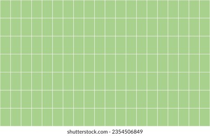 green mosaic background, green tone rectangular block seamless repeat pattern, replete image design for fabric printing or wallpaper, green grid wall
