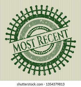 Green Most Recent rubber grunge texture seal
