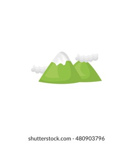 green mountains and hills