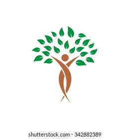 Green and Natural Generic Logo Vector Template
