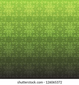 Green nature abstract modern vector background vintage