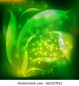 green nature background