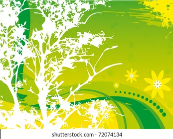 Green nature background
