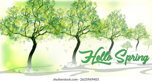 Green nature background. Closeup view of green leaf  for natural and freshness wallpaper concept. vector geometric eps 10