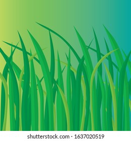 green nature background- vector illustration