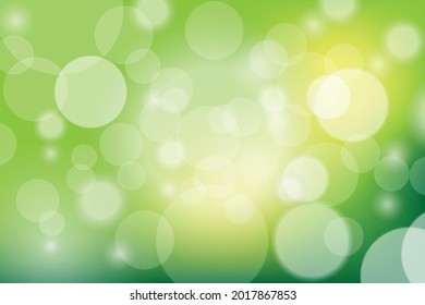 La naturaleza verde tiene un fondo abstracto. Vector.