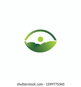 Green nature leaf logo vector, environment logo , ecology logo template designs