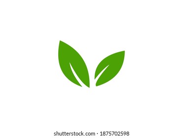 Letter J Eco Leaves Logo Icon Stock Vector (Royalty Free) 580296865
