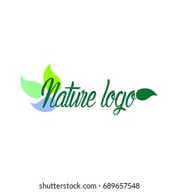 green, nature logo