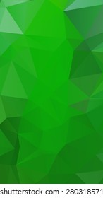 Green nature military color geometric rumpled triangular low poly style vector Background for Smart phone