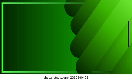 Green nature pillar gradient abstract background