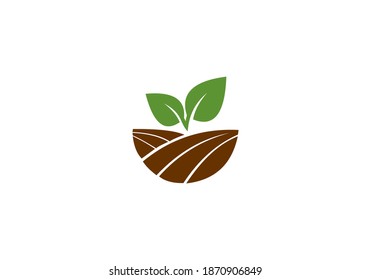green nature plant vector design