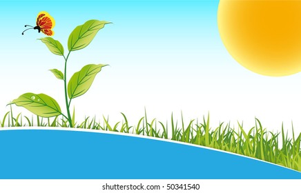 grüner Natursommer, Hintergrund
