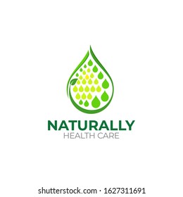 Green Nature vector logo design