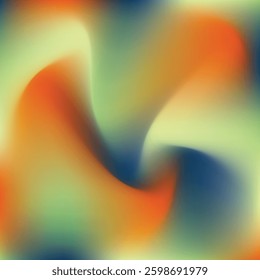 green navy orange color gradiant illustration. green navy orange color gradiant background. not focused image of bright ygreen navy orange color gradation.