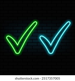 green neon symbol chevron circle down.