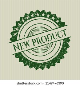 Green New Product rubber grunge texture seal