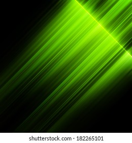 Green northern lights, aurora borealis. EPS 10 vector file included