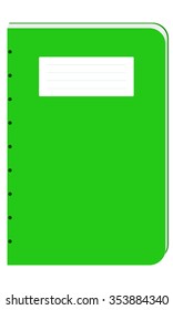 Green notebook