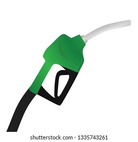 Green nozzle. vector illustration